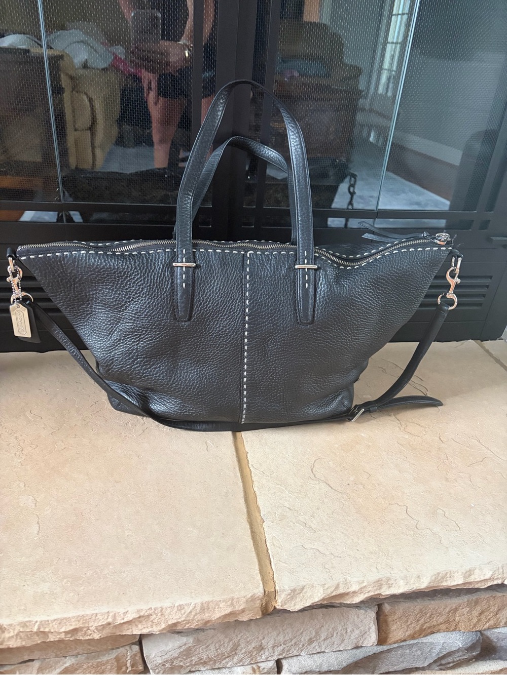 Coach BLEECKER LEATHER COOPER SATCHEL